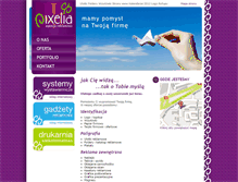 Tablet Screenshot of pixelia.pl
